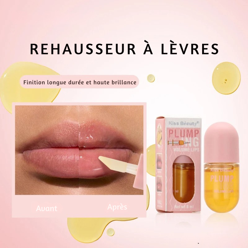 Rehausseur de lèvres volumisant instantané